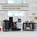 Breville One-Touch CoffeeHouse Coffee Machine | Espresso, Cappuccino & Latte Maker | 19 Bar Italian Pump | Automatic Milk Frother | ESE Pod Compatible | Black [VCF107]