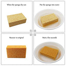 1 PCS x JK SP-T50 Large Sponge, Cleaning Sponges, Boat Bail Sponge, Handy Sponges, Cellulose Sponges, Natural Sponges, Commercial Sponges, Car Washing Sponge, Eco Friendly Sponge (6.5" x 4.0" x 2.0")