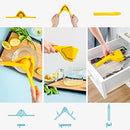 Dreamfarm Lemon Fluicer | Easy Squeeze Manual Lemon Juicer | Citrus Juicer That Folds Flat For Space-Saving Storage | Lemon Squeezer with Sideways Pivot to Increase Leverage + Reduce Effort Needed