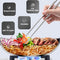 5 Pairs 316L Stainless Steel Chopsticks-Reusable Chopsticks Dishwasher Safe, 23.8cm/9.37inch Matte Non-Slip Family/ Hotel/ Restaurant Japanese Chop Sticks, Christmas & New Year Chopstick Gift