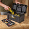 Stanley STST1-75518 Essential 16 Toolbox with Metal latches, Black/Yellow, Inch