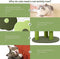 Cat Scratching Post, Mushroom Claw Scratcher Pole Natural Sisal Rope Scratching Board for Indoor Kitten Training Interactive Toys Activity Center Small Cats Tree Climbing Tower House Accessories (Green Cat Tower)