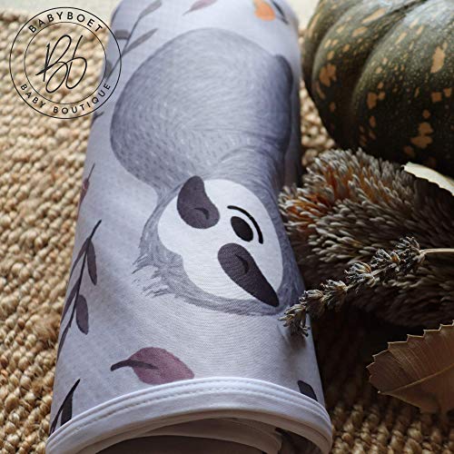 BABYBOET Splat Mat for Baby – Under High Chair Floor Mat Protects Wood, Vinyl and Carpet from Spills – Waterproof Triple Layer Baby Mat with Anti-Skid Backing Deters Bunching and Sliding (51” x 51”)