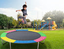 Centra 8 FT Kids Trampoline Pad Replacement Mat Reinforced Outdoor Round Spring Cover