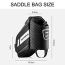 ROCKBROS Bike Saddle Bag Pouch Water Bottle Bike Bag Under Seat Waterproof for Road Mountain Bike