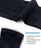 YISEVEN Adult's Sports Compression Arm Sleeves Basketball Shooting Shooter Sun UV Protection Cooling Sleeves Golf Football Accessories Baseball Running 3/4 Shirts Men & Women White (1 Pair)