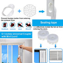 Portable Air Conditioner Window Kit, Portable AC Window kit with 2pack 3m Seal, Sliding AC Vent Kit for Exhaust Hose (5.1"/13cm)