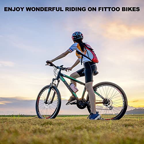 FITTOO Mountain Bike Wheel Set, 29" Rear Bicycle Bike Wheel, High Strength Aluminum Alloy Rim, 8-Speed Thread-on Freewheel