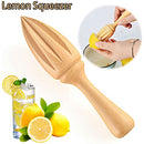 Lemon Cone Juicer Squeezer Wooden Manual Press Juicer Fruit Reamers for Lemon Juice, Lime Juice, Orange Juice, Citrus Fruits