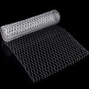 SATINIOR 2 Sheets Chicken Wire Net for Craft Work, Galvanized Hexagonal Wire Mesh (13.7 x 79 Inches)