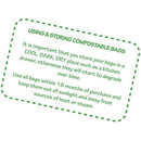 8 Litre x 150 Bags All-Green Biobag Compostable 8L Kitchen Caddy Liners - Food Waste Bin Liners - En 13432 - Compost Bags