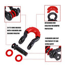X-BULL Winch Accessories Kit 11Pcs 4x4 Off-Road Recovery Kit for Recover Automotive Stuck in Mud/Snow/Sand