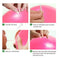 Vaupan Mini Exercise Ball, 9 Inch Small Gym Ball with Inflatable Straw for Yoga, Pilates, Stability, Barre, Physical Therapy, Stretching and Core Training, Improves Balance, Strength (Pink)