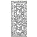 Jabykare Extra Long & Wide Runner Rugs(80x180cm) - Washable Non Slip Kitchen Floor Mat, Kitchen Rugs & Mats for Hallway, Living Room, Bedroom, Hall, Laundry (Grey, 80x180 cm)