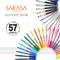 Zebra P-JJ15-BK5 Sarasa Clip Gel Ballpoint Pen, 0.5, Black, 5 Pieces