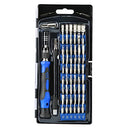 Hautton Precision Screwdriver Set, 60 in 1 with 56 Bits Magnetic Screwdriver Kit, Stainless Steel Professional Repair Tools Kit for Phone, Laptop, PC, Camera, Game Console, Glasses, and More –Blue