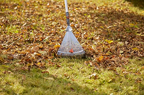 GARDENA combisystem Adjustable Rake - Working Width of 30-50 cm