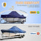 Zenicham 900D Center Console Boat Cover - Heavy Duty Boat Cover for Center Console Boat, Waterproof Trailerable Boat Cover, Boat Cover Fits 16' - 18.5', Beam Width Up to 98'' W, Navy