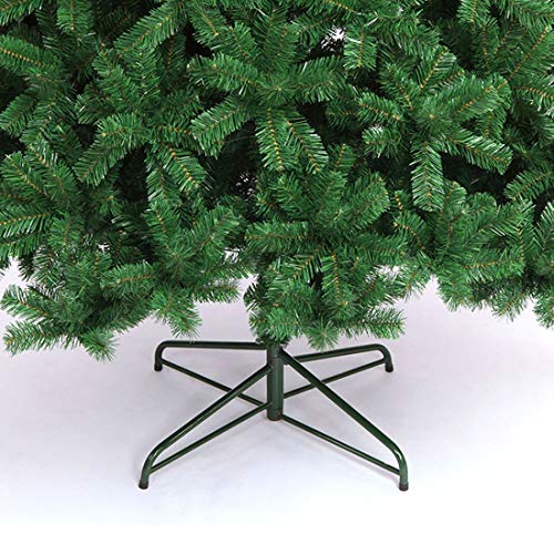 Ariv Green Christmas Tree 6Ft 1.8M Bushy 1200 PVC Tips Sturdy Metal Christmas Tree Stand Frame Base for Family Store Party Christmas Holiday Decoration Ornaments