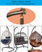 Hammock Chair Ultimate Hanging Kit - Egg Hammock Chair Spring Pin Plug Hardware- 500LB Hammock Chair Hanging kit for Hanging Basket Chairs Hammock and Porch Swings Brown