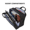 KROSER 18" Laptop Bag Expandable Laptop Briefcase Fits Up to 17.3 Inch Laptop Water-Repellent Shoulder Messenger Bag Computer Bag for Travel/Business/School/Men/Women-Black