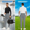 JIM LEAGUE Men's Golf Joggers Pants Belt Loops Slim Fit Stretchy Sweatpants Work Travel Dress Casual Tapered Pants Quick Dry, Dark Grey, Medium
