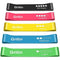 Gritin Resistance Bands, [Set of 5] Skin-Friendly Resistance Fitness Exercise Loop Bands with 5 Different Resistance Levels - Free Carrying Case Included - Ideal for Home, Gym, Yoga, Training