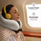 Airplane Neck Pillow Includes Travel Pillow + Eye Masks + Earplugs for Travel, 100% Pure Memory Foam Travel Pillow, 3 Pc Travel Kit