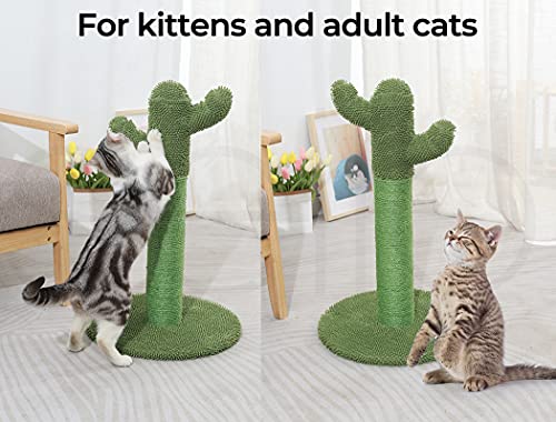 Cactus Cat Scratching Posts Pole Tree Kitten Climbing Scratcher Furniture Toys