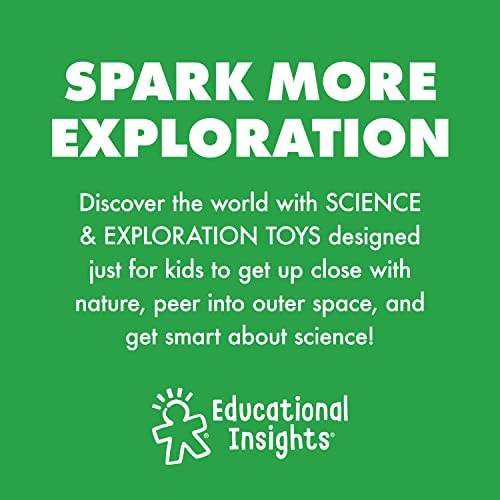 Educational Insights GeoSafari Jr. Talking Kids Microscope, Preschool Science Toy, Featuring Bindi Irwin, Boys & Girls, STEM & Science Toy, Ages 4+ Multicolor 8801