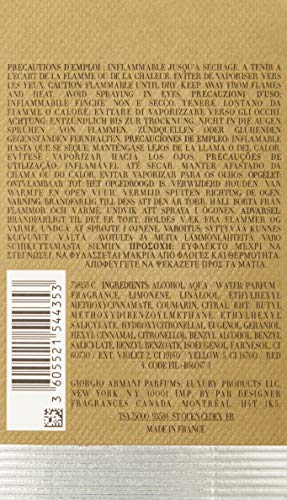 Giorgio Armani Eau Pour HommeEau De Toilette 100ml