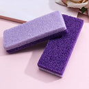 HEALIFTY 2Pcs Foot Pumice Stone Exfoliator Pedicure File Block Callus Remover Scrubber (Purple)