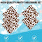 40PCS Cow Print Birthday Party Supplies Farm Animals Cow Print Birthday Party Tableware Includes Cow Print Plates And Cow Print Napkins For Cow Print Theme Birthday Party Decorations