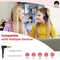 Rockpapa Comfort Over Ear Headphones Earphones for Kids Childs Boys Girls Adults, Tablet Computer Cellphones MP3/4 CD/DVD in Car/Airplane(Black Red)