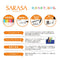 Zebra P-JJ15-BK5 Sarasa Clip Gel Ballpoint Pen, 0.5, Black, 5 Pieces
