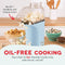 DASH Hot Air Popcorn Popper Maker with Measuring Cup to Portion Popping Corn Kernels + Melt Butter, 16 Cups - Dream Blue