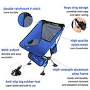 Rock Cloud Ultralight Portable Camping Chair - Compact Folding Chair for Outdoor, Hiking, Picnic, Garden, Backpacking, Lawn, Beach