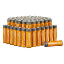 Amazon Basics 72 Pack AA High-Performance Alkaline Batteries, 10-Year Shelf Life, Easy to Open Value Pack