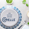 Corelle Everyday Expressions 12-Pc Dinnerware Set, Service for 4, Durable and Eco-Friendly, Higher Rim Glass Plate & Bowl Set, Microwave and Dishwasher Safe, Azure Medallion