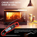 AMIR Meat Thermometer, Dual Probe Oven Safe Thermometer, Instant Read Food Thermometer with Alarm Function and LCD Backlight for Cooking, BBQ, Oven, Smoker Grill (Battery Included)