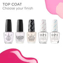 OPI Nail Polish Top Coat, Matte Finish, Seals in Color, Prevent Scratches or Chipping, Up to 7 Days of Wear, 15ml