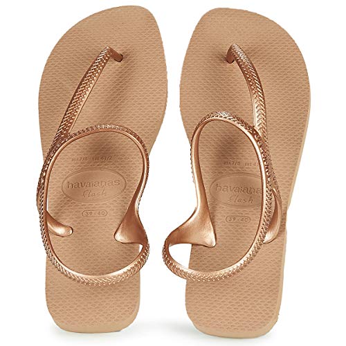 Havaianas Women's Flash Urban Sandals, Rose Gold, 5/6 US