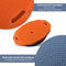 Yes4All Premium Half Ball Balance Trainer/Half Balance Ball Trainer – Half Ball Exercise Balance Trainer for Core Training & Balance Workout (Dark Blue/Orange)