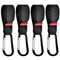 4Pack Universal Baby Stroller Hooks Clips for Hanging Bags and Shopping,Convenient Stroller Hooks Accessories Perfect for Uppababy, Babyzen Yoyo, Britax, Bugaboo, Bob, Pushchair, Buggy, Shopping Cart