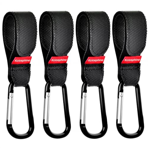 4Pack Universal Baby Stroller Hooks Clips for Hanging Bags and Shopping,Convenient Stroller Hooks Accessories Perfect for Uppababy, Babyzen Yoyo, Britax, Bugaboo, Bob, Pushchair, Buggy, Shopping Cart