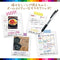 Zebra P-JJ15-BK5 Sarasa Clip Gel Ballpoint Pen, 0.5, Black, 5 Pieces