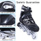 Zuwaos Boys Kids Adjustable Inline Skates, Girls Inline Skates for Kids, Beginner Roller Skates for Girls Men and Ladies Outdoor (1