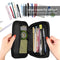 ProCase Pencil Bag Pen Case, Large Capacity Students Stationery Pouch Pencil Holder Desk Organizer with Double Zipper, Portable Pencil Pouch for School Office Supplies –Black