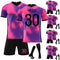 Jerseys for Kids Children?No #7,#10,#30 Football Soccer Jersey/Shorts Socks Gift Set Youth/Adults' Soccer Training Suit Set Soccer Training Wear Tops+Bottom+Socks Set