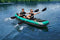 Bestway Hydro Force 2 Person Inflatable Kayak | Ventura Kayak Set with Hand Pump, Paddles and Storage Bag, Turquoise, 86 x 333 x 113 cm